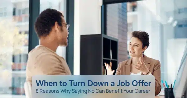 8 Reasons Why Saying No Can Benefit Your Career